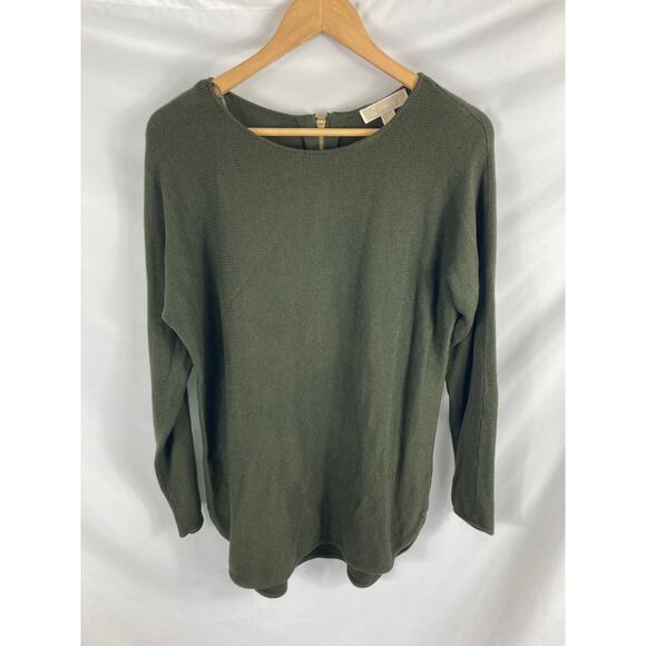 MICHAEL Michael Kors Green Knit Top Size Medium - Picture 1 of 3